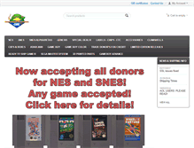 Tablet Screenshot of gamereproductions.com